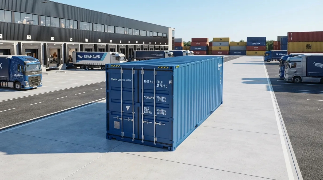 40ft storage container from our Mission Viejo fleet